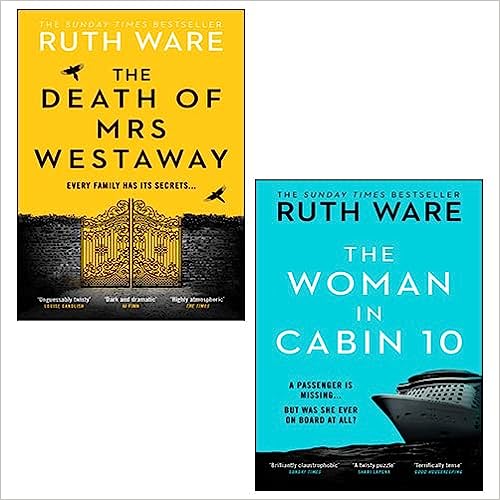 The Death Of Mrs Westaway, Woman In Cabin 10 Ruth Ware Collection Set